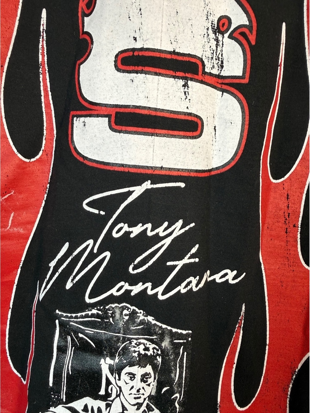 Reason x Scarface Tony Montana Motorsports Tee XL NWT